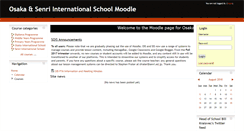 Desktop Screenshot of moodle.senri.ed.jp